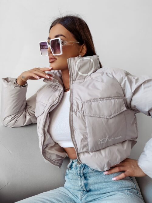 Kurtka przejściowa Alaya Ola Voga szara