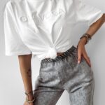 T-shirt klasyczny Asher Ola Voga biały