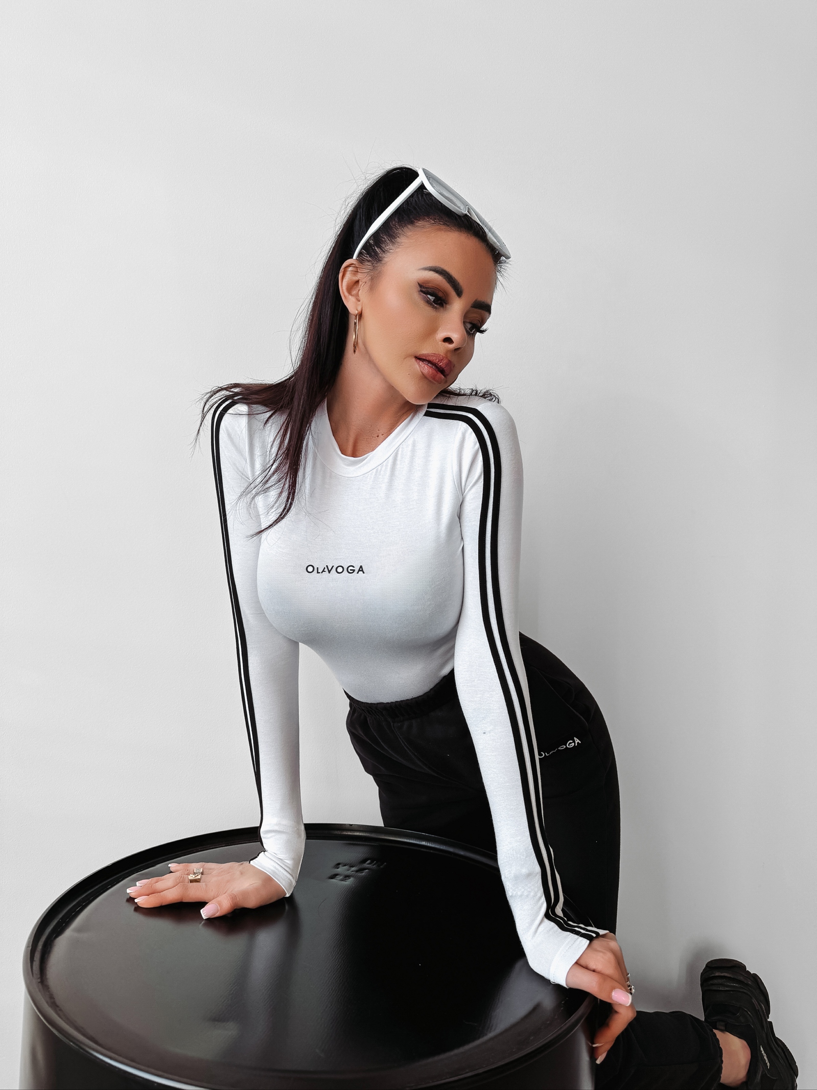 Bluzka sportowa Active Ola Voga biała Bluzka sportowa Active Ola Voga biała