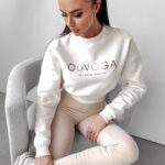 Bluza dzianinowa Colar Ola Voga ecru