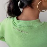 Bluza dzianinowa Colar Ola Voga pistacja