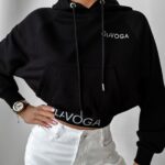 Bluza z kapturem Mannie Ola Voga czarna