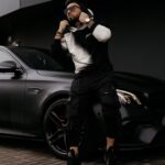 Bluza męska kangurka SPLASH OLAVOGA czarna