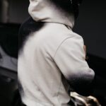 Bluza męska kangurka SPLASH OLAVOGA czarna