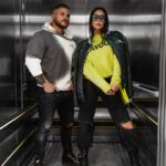 Sweter oversize Coffee Ola Voga limonkowy