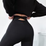 Legginsy BASIC elastyczne Shapewear Ola Voga czarne