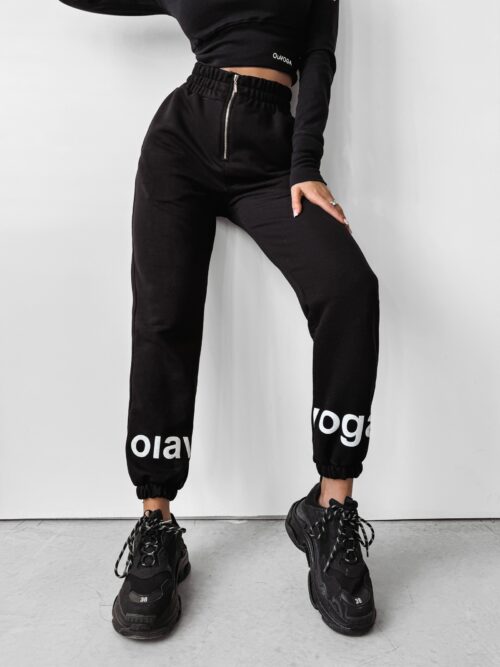 Spodnie dresowe Eyda Ola Voga czarne