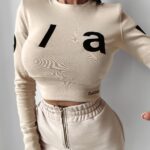 Spodnie dresowe Eyda Ola Voga beżowe