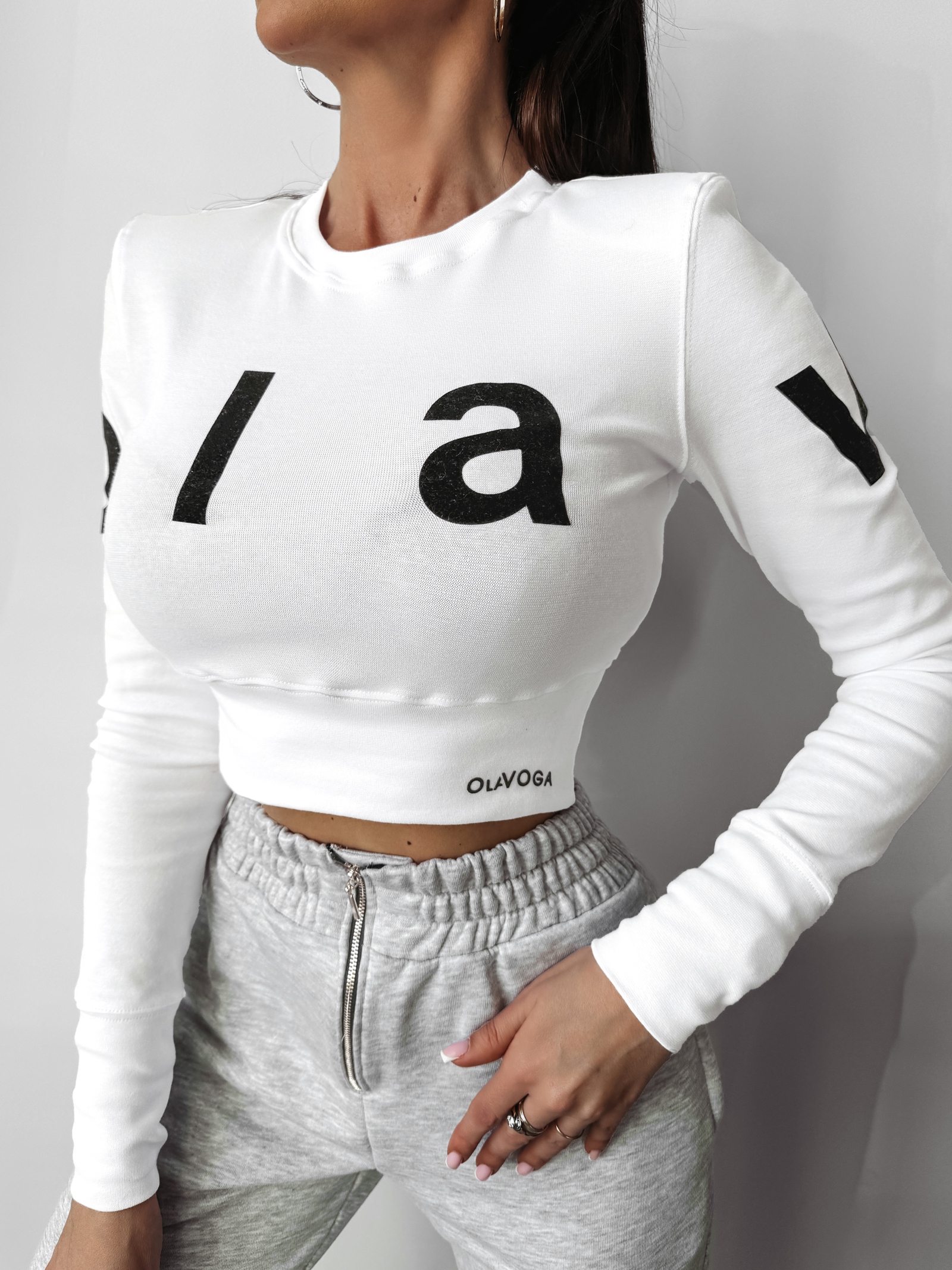 Spodnie dresowe Eyda Ola Voga szare