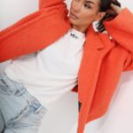 Kurtka z baranka MC BIST pomarańczowa