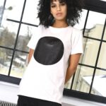 T-shirt MC DOTS II biały