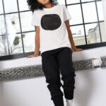 T-shirt MC DOTS II biały