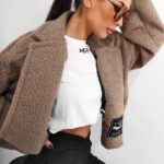 Kurtka z baranka MC BIST beżowa