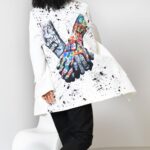 Marynarka oversize MC HELLO biała