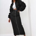 Spódnica ołówkowa z zamkiem MC GITTA czarna