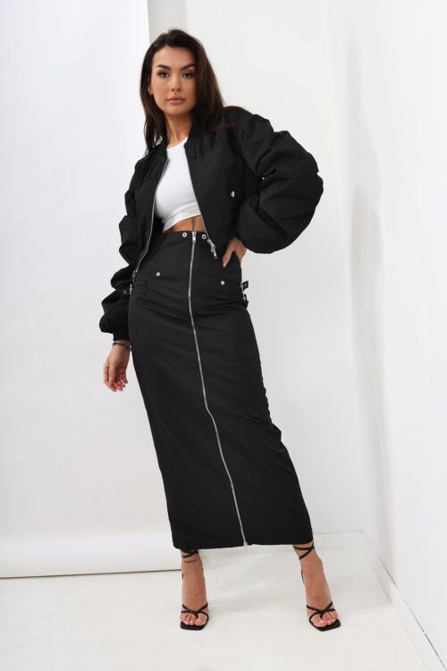 Spódnica ołówkowa z zamkiem MC GITTA czarna