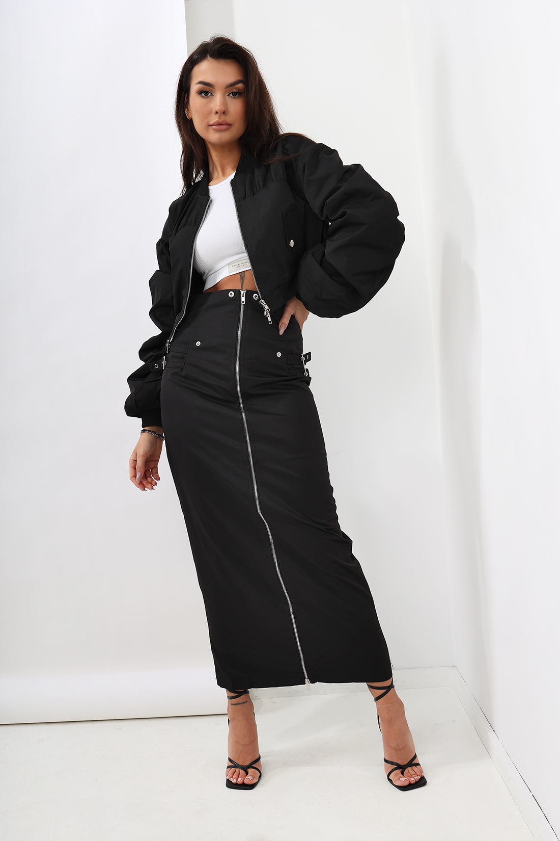 Spódnica ołówkowa z zamkiem MC GITTA czarna