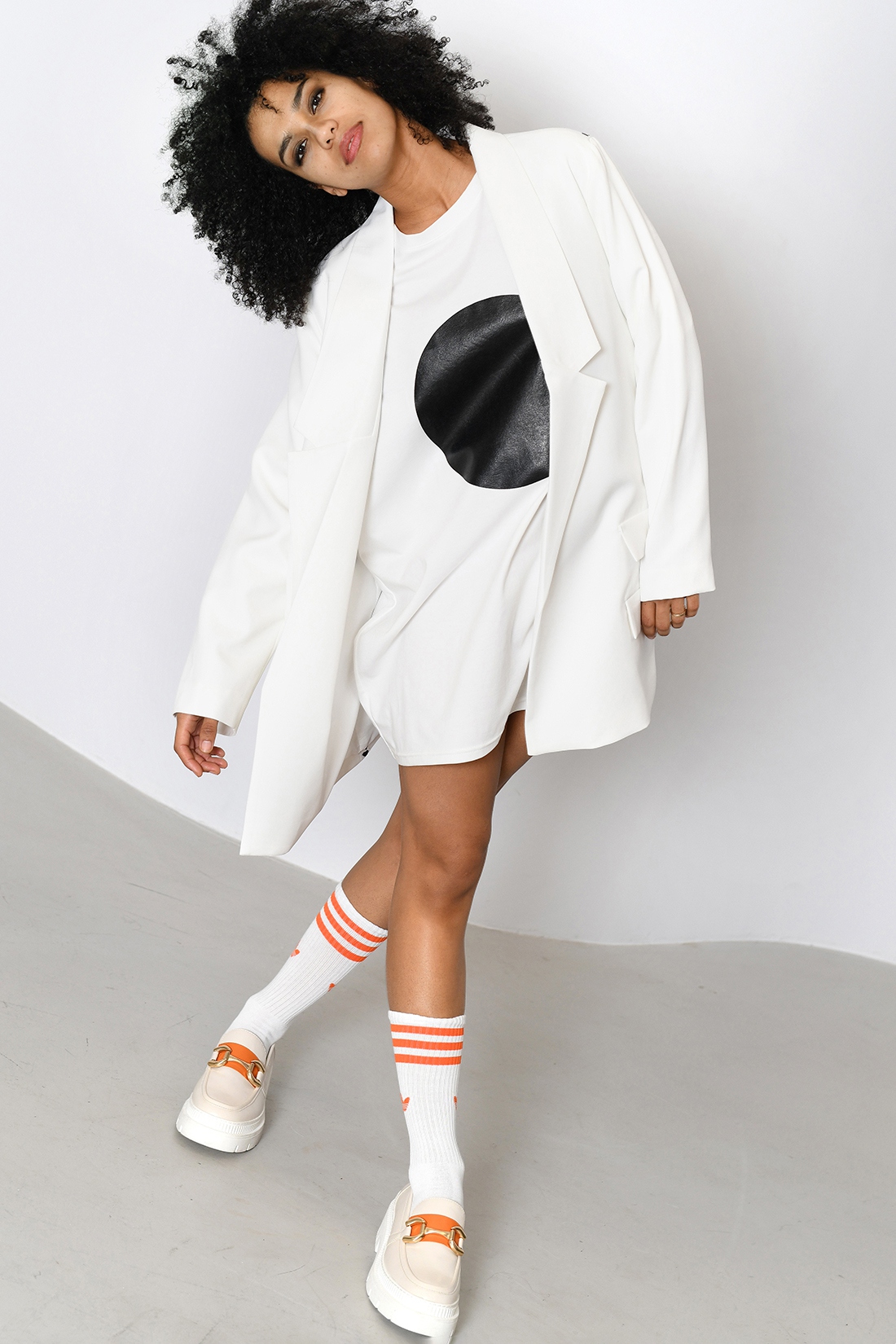 Marynarka oversize MC RING biała