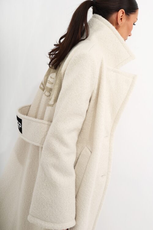 Płaszcz z baranka MC DOLLY beżowy