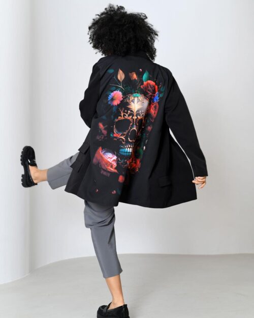 Marynarka oversize MC SKULL czarna