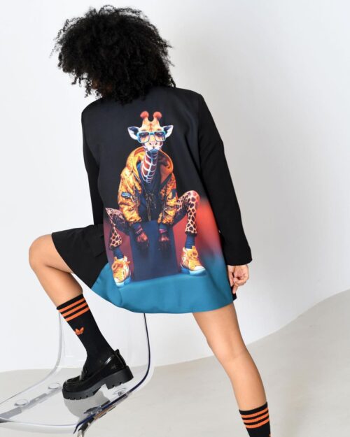 Marynarka oversize MC Zebbra czarna