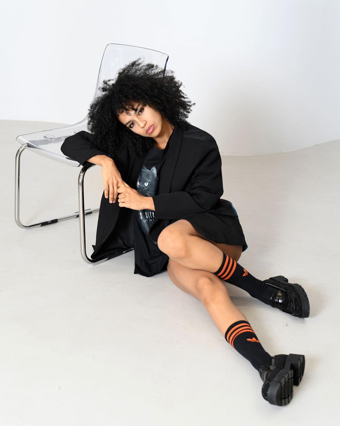 Marynarka oversize MC Zebbra czarna