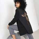 Marynarka oversize MC Gold Mals czarna