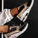 Buty sportowe Rock Lipsos złoto - czarne