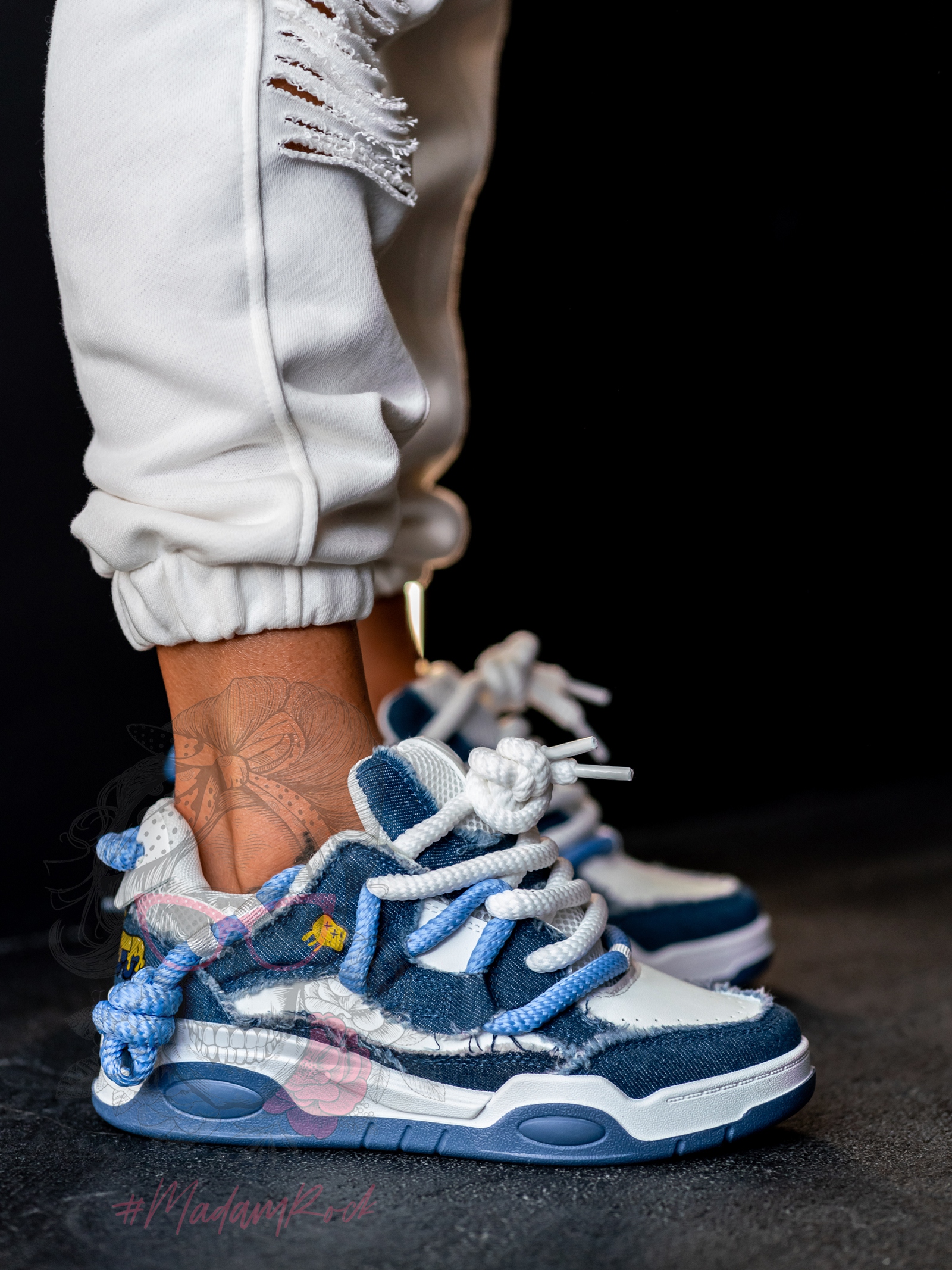 Buty sportowe Rock Egi jeans granat