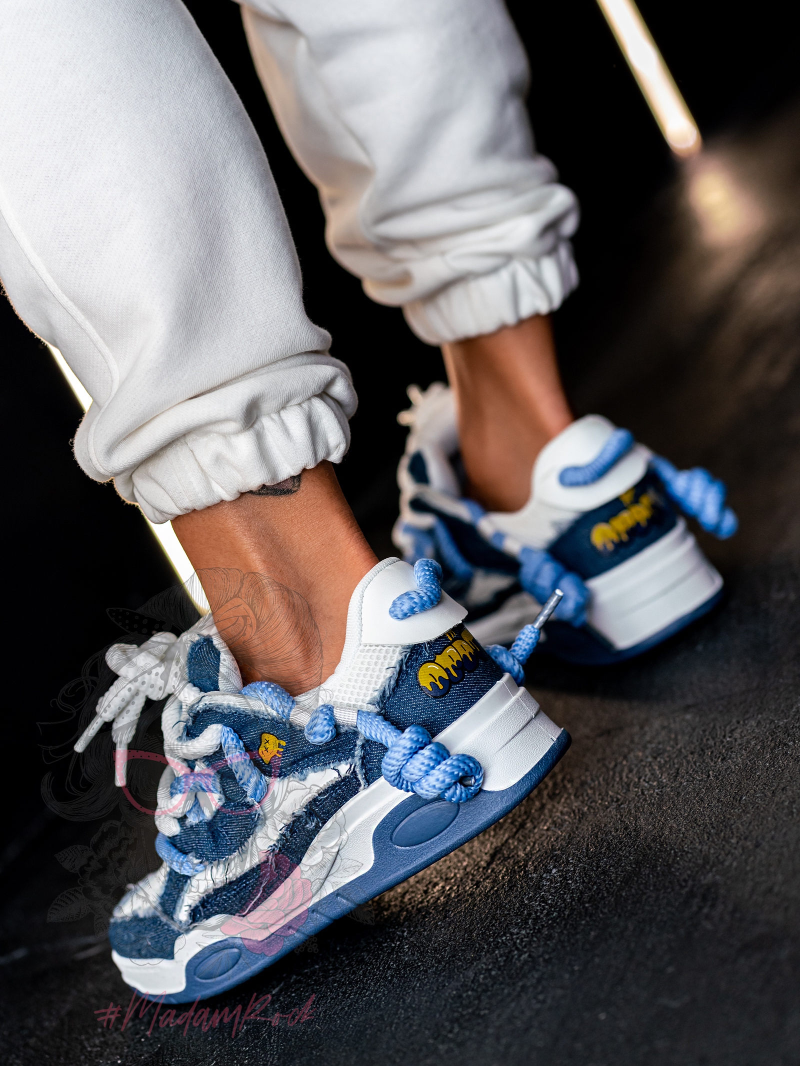 Buty sportowe Rock Egi jeans granat