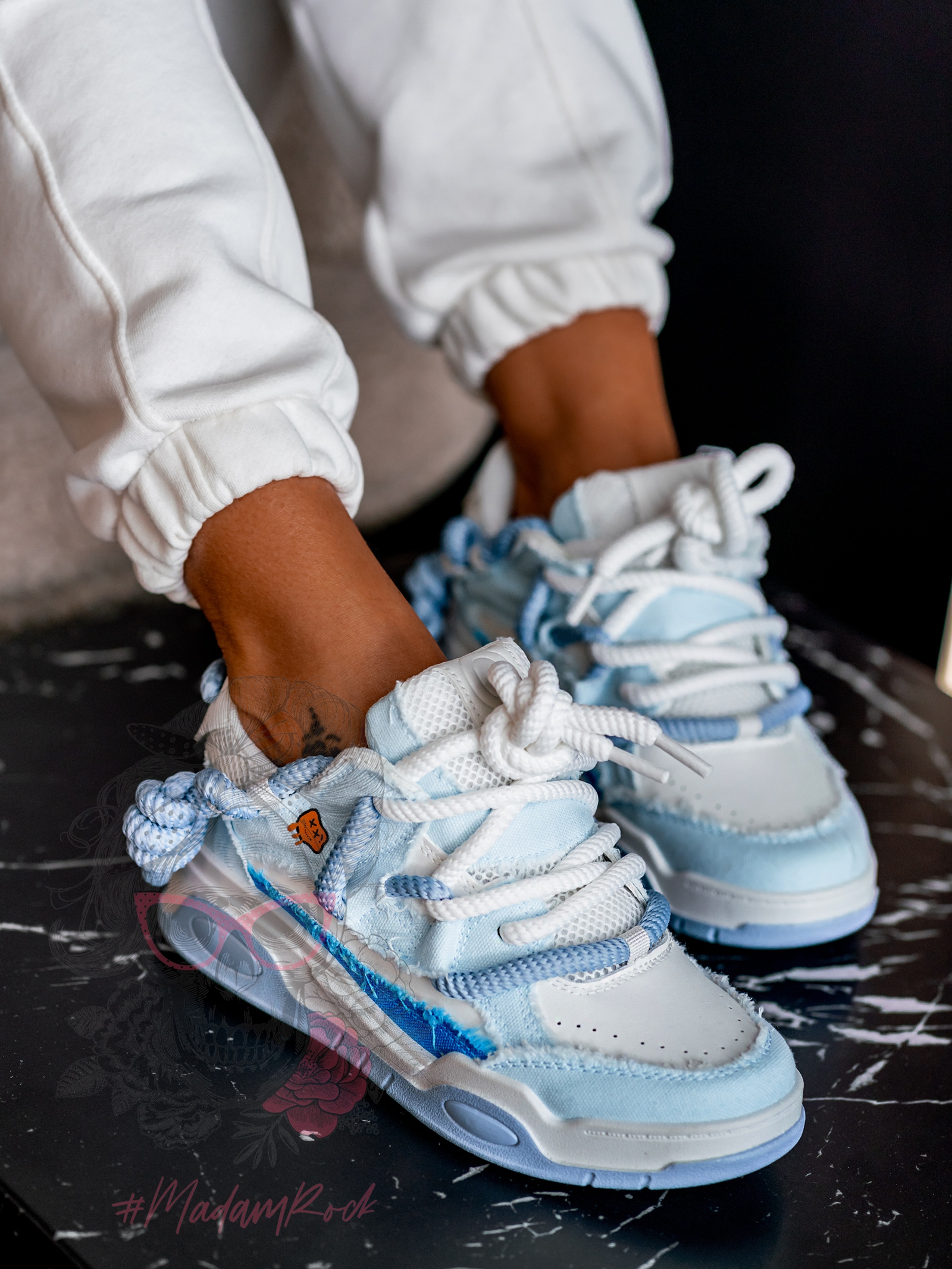 Buty sportowe Rock Egi błękitne