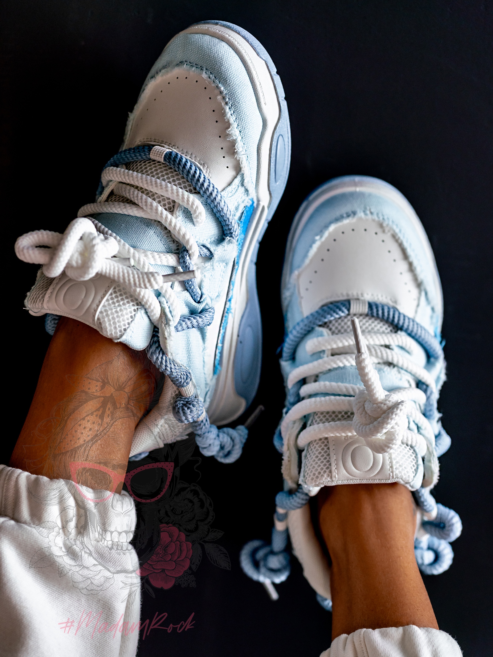 Buty sportowe Rock Egi błękitne