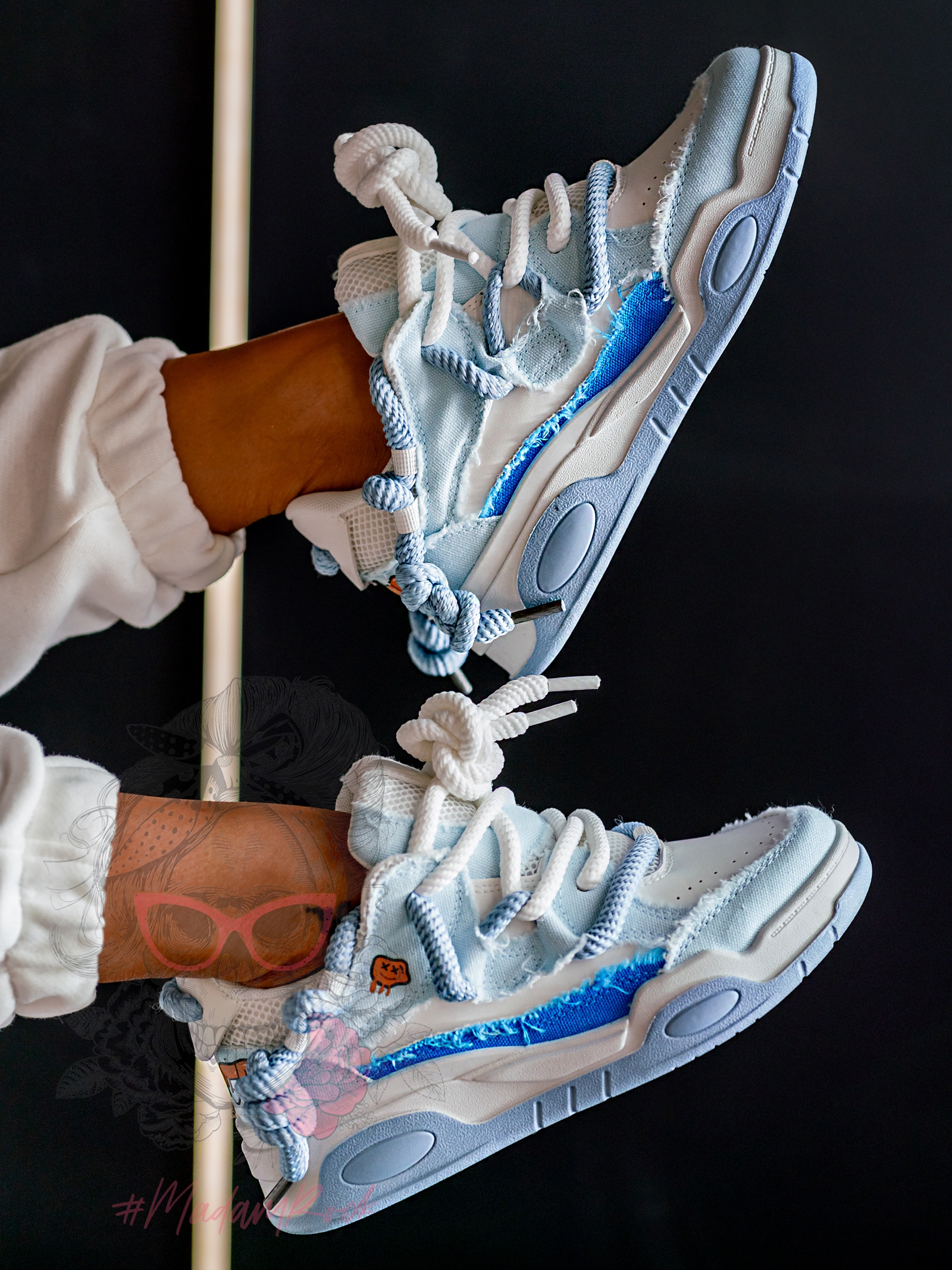 Buty sportowe Rock Egi błękitne