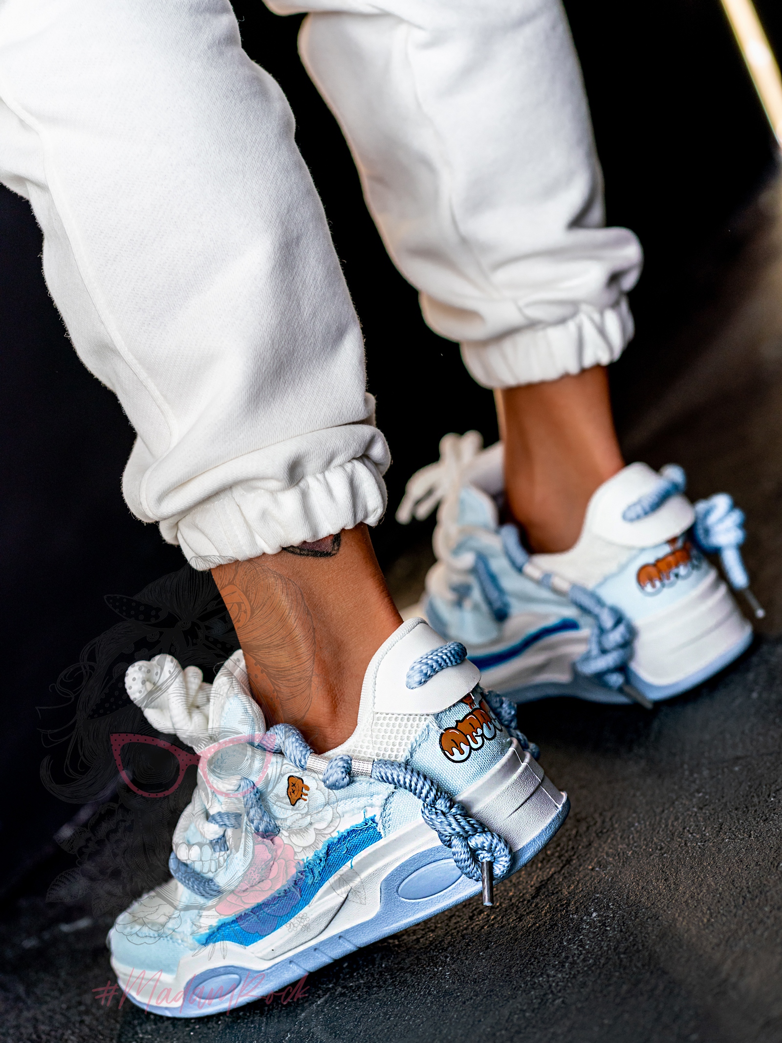 Buty sportowe Rock Egi błękitne