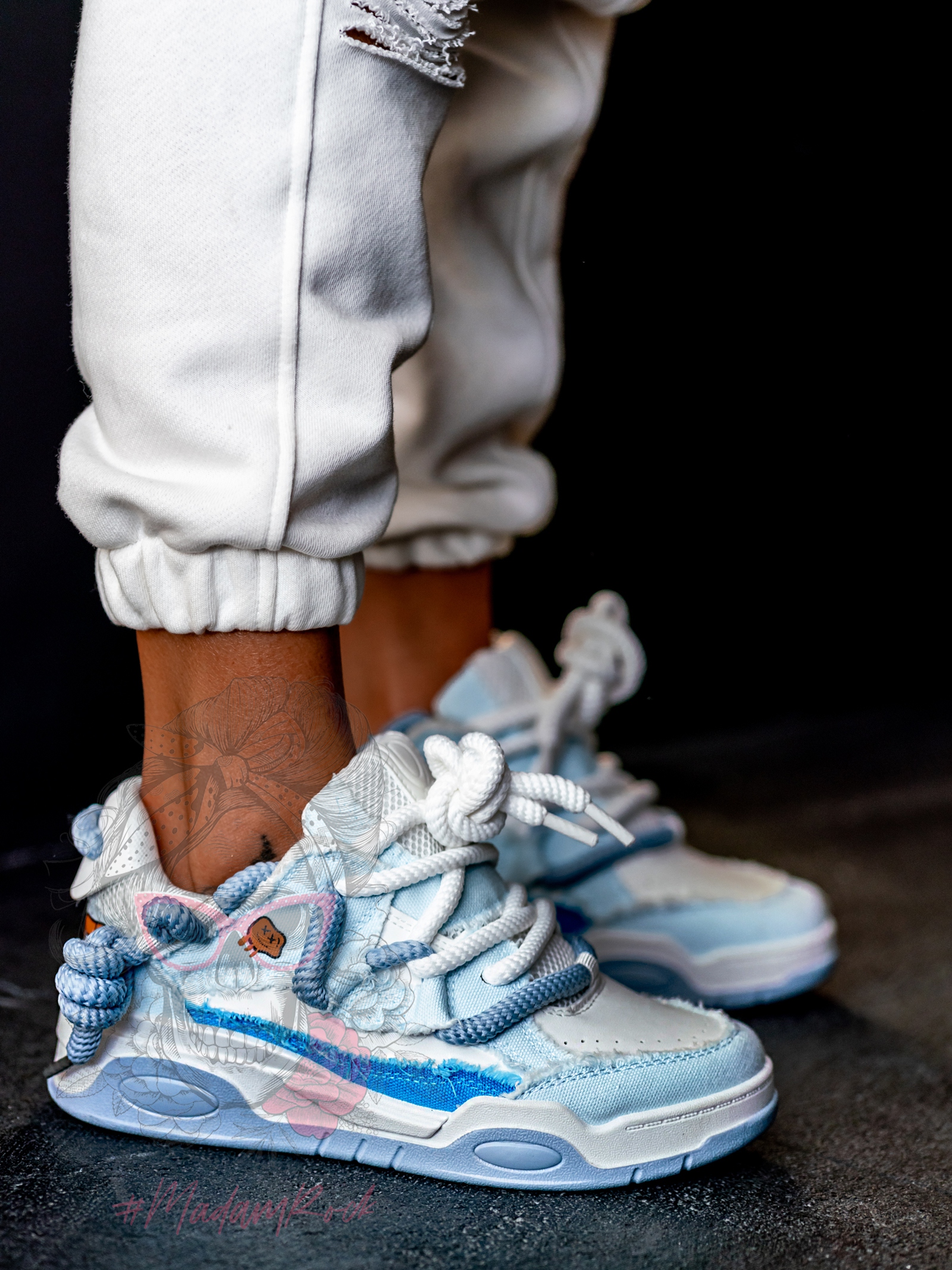 Buty sportowe Rock Egi błękitne