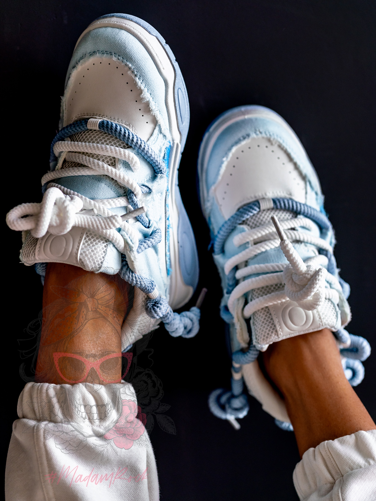 Buty sportowe Rock Egi błękitne