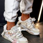 Buty sportowe Rock Egi jeans beż