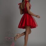 Sukienka exclusive NB Misis czerwona