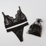 Elegancki komplet bielizny Sexy Black Ola Voga czarny