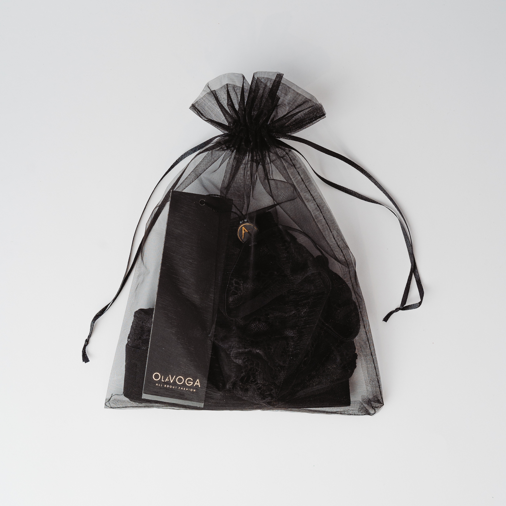 Elegancki komplet bielizny Sexy Black Ola Voga czarny