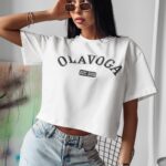 T-shirt oversize klasyczny Issue Ola Voga ecru