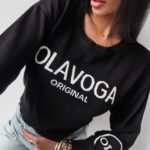 Sweter krótki Kasumi Ola Voga czarny