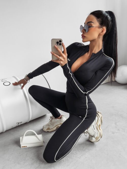 -WYPRZEDANE-Kombinezon modelujący Stretchy Ola Voga czarny