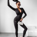 -WYPRZEDANE-Kombinezon modelujący Stretchy Ola Voga czarny