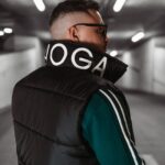 Kamizelka męska Puffer Men Ola Voga czarna