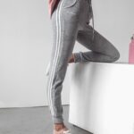 Spodnie dresowe welurowe Supra Ola Voga c.szare