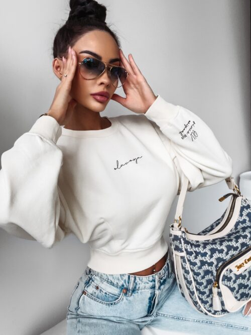 Bluza dresowa Tanes Ola Voga ecru