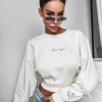 Bluza dresowa Tanes Ola Voga ecru