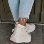 Buty sportowe Madam Foseco beżowe