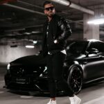 Kurtka męska bomberka Blank Ola Voga czarna